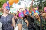 Gay Community celebrates one year of Delhi High Court judgment decriminalising (section 377) homosexuality at Jantar Mantar, New Delhi on 2nd July 2010. (Photo : Sanjay Rawat)